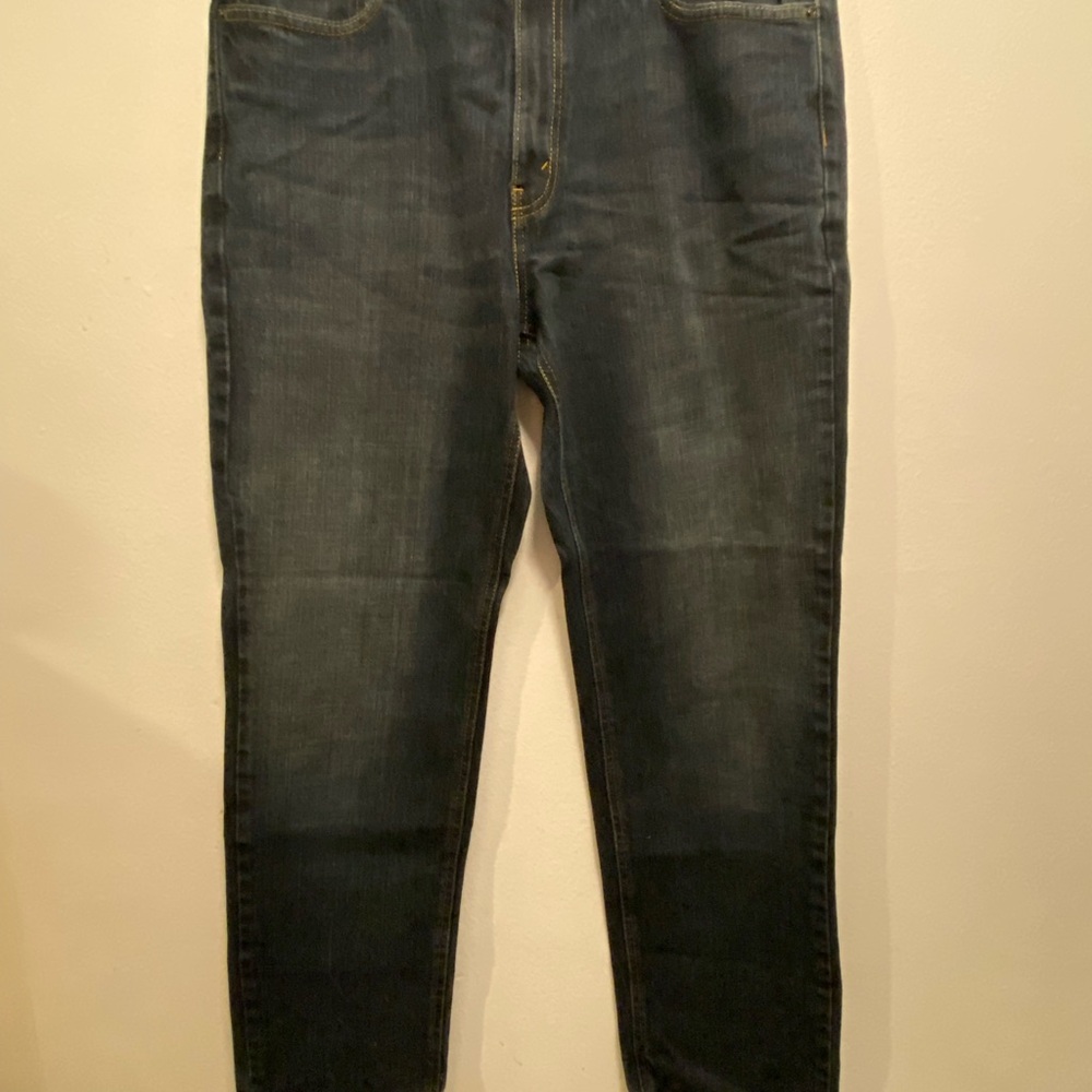Signature by Levi Strauss Men's Deep Indigo Skinny Jeans